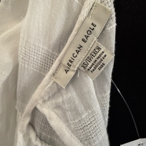 American Eagle Mini Babydoll dress in white size Xtra Small! NWT - Picture 5 of 5